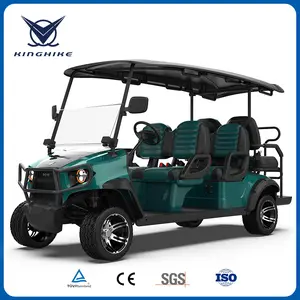 CE New Design 4 Wheel Dsic Brake 5kW Motor Cheap Price 6 Seater Lifted Electric Golf Carts