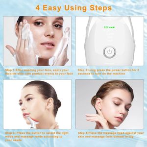 Vẻ đẹp ODM chống lão hóa khuôn mặt và cổ nâng Massager chăm sóc da loại bỏ nếp nhăn với EMS kỹ thuật Da Thắt chặt thiết bị - Product Image 5