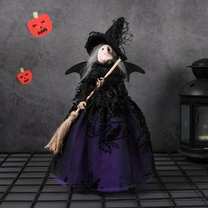 <b>Life</b>-<b>Size</b> Cloth Witch <b>Doll</b> Halloween Decorations Ghost Festival Desktop Ornament for Graduation and Valentine's Day - Product Image 4