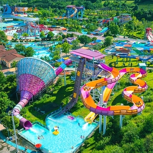 DALANG Brand Customized Fiberglass <strong>Water</strong> <strong>Slide</strong> for Amusement Park Facility - Product Image 2