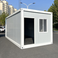 Maison Conteneur Démontable de 20 Pieds, Micro-Maison Modulaire, Abri Conteneur Pliable