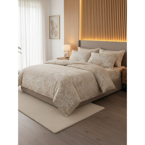 <b>Marble</b> Beige Bedlinen Set Modern <b>Marble</b> Print Cotton <b>Bedding</b> Set Soft Elegant Bedroom Textile OEM Supplier - Product Image 3