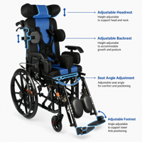 Fauteuil roulant manuel en aluminium pour personnes âgées, pneus pneumatiques, siège rembourré pour intérieur et extérieur, idéal pour les soignants - Ventes Flash