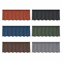 Stone Coated Roofing Tile Lightweight Metal Roof Sheet Decorative Roofing Material for House Projects