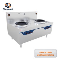 Cuisinière à gaz pour restaurant, hôtel, cantine, cuisine centrale, buffet, traiteur, équipement de cuisine