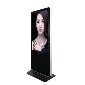 55 Inch Stand Alone Marvel Goede Kwaliteit Android Lcd Reclame Display Touch Screen Digital Signage Kiosk Stand Floor