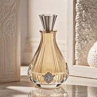 Diffuseur de parfum d'ambiance de luxe pour la maison, en verre borosilicate, avec bâtonnets en rotin, pour huiles essentielles d'aromathérapie