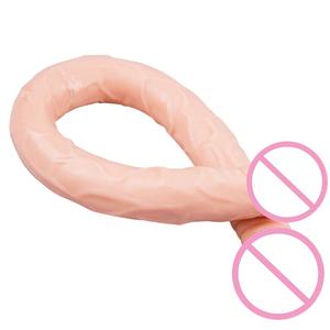<span class=keywords><strong>God</strong></span> Whip Dildo - 56 cm (22 pouces) de long, 4 cm d'épaisseur, extra-long, double tête, pour femmes lesbiennes - Product Image 4