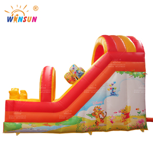Scivolo Gonfiabile Personalizzato WINSUN a Tema <span class=keywords><strong>Winnie</strong></span> <span class=keywords><strong>the</strong></span> <span class=keywords><strong>Pooh</strong></span> per Uso Domestico, per Bambini e Adulti, Scivolo Asciutto e Acquatico - Product Image 3