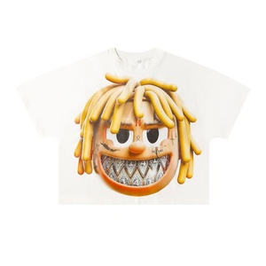 T-shirt Trendy a Maniche Corte Vestibilità Regolare da <span class=keywords><strong>Uomo</strong></span>, T-shirt Casual Estiva da Donna con Design Tinta Unita 100% Cotone Billionaire Top - Product Image 2