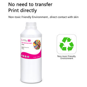 Winner jet 1000ml Textildruck DTG-Tinte für EPSON DX5 DX7 R330 1390 1400 R1900 R2000 F2000 F2100 P600 Drucker - Product Image 3