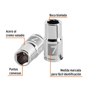 Master con 24 unità presa 7mm, 6 punti, 1/4 'azionamento, Truper - Product Image 2