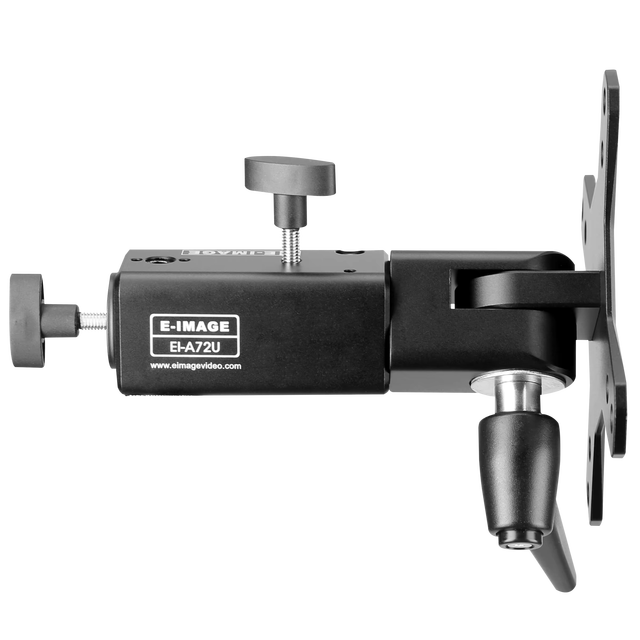 E-IMAGE EI-A72U Adjustable Monitor Bracket with VESA 75/100mm Mount and 5/8" Receiver