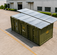 Générateur Solaire Diesel Hybride Silencieux 20KW 40KW 50KW 75KW avec Stockage de Batterie au Lithium pour Villa Résidentielle et Petite Usine (Alimentation de Secours)