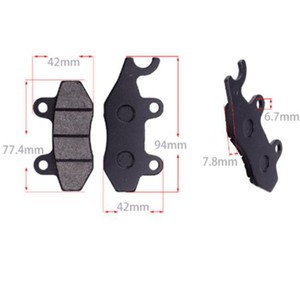 Pastillas de Freno Metálicas HF para Motocicleta, Compatibles con APACHE160 180 200 NITRO AK125 AK150TTR BEST125 <span class=keywords><strong>BENELLI</strong></span> TNT150L 180S MRX150 - Product Image 5