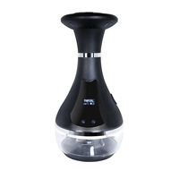 Chicha Électronique Complète en Acier Inoxydable 20000mAh, Kit Complet avec Écran Tactile LED, Chauffage Électrique E-Chicha, Capsule pour Fumer, Longue Autonomie