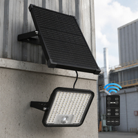 Projecteur solaire écologique IP65 à 9600 lm, sans frais de fonctionnement, facture d'électricité de 0 $, pour bâtiments commerciaux, jardins et allées