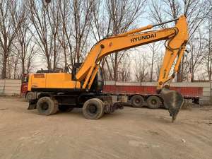 Hyundai Excavadora de ruedas de Buen estado 210W-7 Venta caliente HYUNDAI 210W-9 Precio barato Usado - Product Image 6