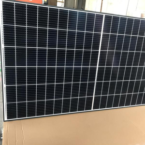 Panel Solar Akcome HJT de Doble Vidrio Bifacial de Corte Medio, 380W 385W 390W 395W 400W, para Sistemas Solares - Product Image 1