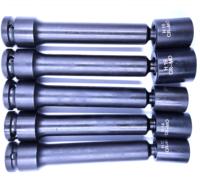 Adaptateur de clé électrique à joint universel 150 mm en acier au chrome-molybdène, douilles pivotantes hexagonales profondes