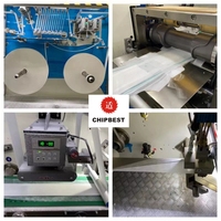 Machine de fabrication de couches pour bébés entièrement automatique
