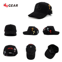 4UGEAR Vente en gros de casquettes personnalisées à 5 panneaux, casquettes de baseball 4U Sports, casquettes snapback avec logo en caoutchouc personnalisé, casquettes pour hommes