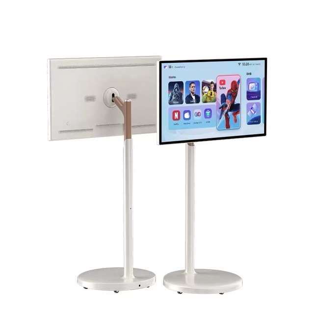 Stand by Metv Portable 32 Inch LCD Touch Screen TV Wireless Vertical Display LED Backlight Incell Panel Rotating Feature