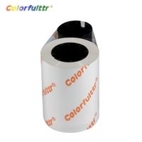 Pita Printer Warna Putih Hologram untuk Printer Kartu ID & Mesin Fax Zebra OKI Konica Minolta - Kompatibel