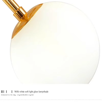Lustre LED en verre de Murano moderne Plafonnier Luminaire de plafond nordique pour le salon