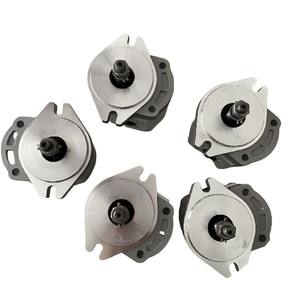Pièces de machines Huamao, composants hydrauliques pour plusieurs modèles, pompe à engrenages de haute pression en alliage d'aluminium triple, de qualité supérieure. - Product Image 5
