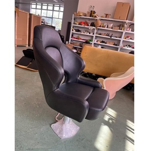 Feitine Yacht เก้าอี้เรือหนังแบบพับได้, เก้าอี้เรือปรับความสูงได้แบบแมนนวล - Product Image 2