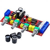 Module de préamplificateur HIFI NE5532 Modèle 154, accessoires audio avec réglage du volume haute/moyenne/basse fréquence, carte de contrôle du tonalité