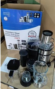 Exprimidor de Prensado en Frío Automático de Alta Potencia de 1500 W, Mezclador de Alimentos Multifunción, Licuadora de Frutas y Verduras para el Hogar - Product Image 6