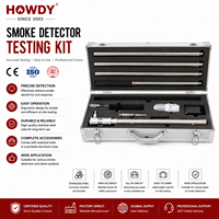 Testeur de système de détection et d'alarme incendie HOWDY, pistolet à fumée pour test d'incendie, kit d'équipement de lutte contre l'incendie pour aéroports