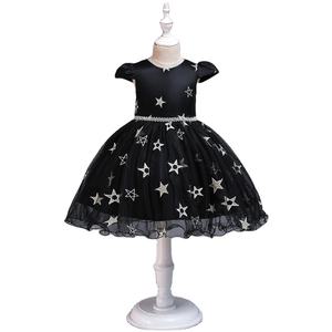 Stile occidentale rosso capodanno bambino ballo ballo di fine anno vestito stella modello bambina abiti da compleanno per 3Y elegante per bambini vestito da festa - Product Image 6
