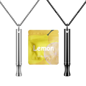 Collar Inhalador Personal Portátil con Aromaterapia de Mentol para Dejar de Fumar, Herramienta Nasal Aromática para Adultos - Product Image 1