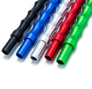 Accesorios de Narguile de Aluminio al por Mayor con Espejo, Pipa de Silicona Ecológica <span class=keywords><strong>y</strong></span> Logotipo Personalizable para MM - Product Image 1