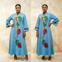 Robe de soirée élégante 2026 pour femme, style turc, ornée de strass, motif feuille, décolleté plongeant, manches longues, longueur maxi, idéale pour les banquets K1343