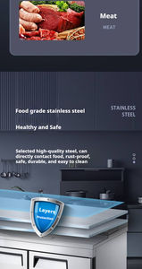 NUELEAD NE-922 Equipo de Refrigeración Comercial para Cocina, Refrigerador Comercial de Acero Inoxidable de 500L con Seis Cajones Bajo Mostrador - Product Image 4