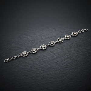 Hot 925 <b>Silver</b> <b>Bracelet</b> with Dazzling Cubic Zirconia Gemstone Artisanal CZ <b>Bracelet</b> for Weddings and Fine <b>Bangles</b> - Product Image 2