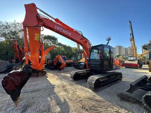 Excavadora sobre orugas Hitachi ZX120 usada fabricada en Japón, excavadora pequeña Hitachi ZX120 - Product Image 5