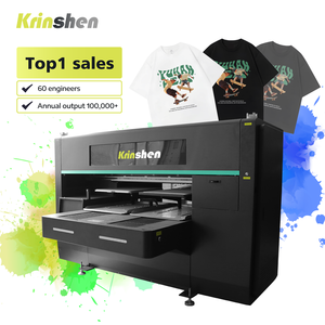 Krinshen เครื่องพิมพ์เสื้อยืด DTG อัตโนมัติ DTG เครื่องพิมพ์เสื้อผ้าอุตสาหกรรม DTG สำหรับเสื้อผ้า - Product Image 1