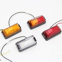 10-30V LED étanche Double côtés marqueur feux de remorque voiture camion feu arrière feux d'avertissement feux de dégagement