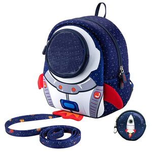 <b>Backpack</b> Waterproof 3D Cartoon <b>Kids</b> Boy School <b>Backpack</b> Rocket Toddler - Product Image 1