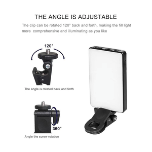 Vente chaude Petite LED Selfie Lumière Clip-on Lampe <span class=keywords><strong>pour</strong></span> Ordinateur Portable iPhone Téléphone Vidéo Lumière Sur-caméra Lumière Smartphone Live <span class=keywords><strong>Stream</strong></span> - Product Image 2