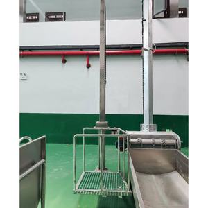 Machine automatique d'abattage de porcs de Chine Équipement d'abattoir en acier d'<span class=keywords><strong>occasion</strong></span> pour l'abattage des bovins Viande de porc Équipement de <span class=keywords><strong>boucherie</strong></span> - Product Image 4