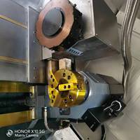 Torno CNC de cuerpo estrecho de 1.7m de ancho, ahorra espacio en el taller, CKD550 Control Numérico Computarizado