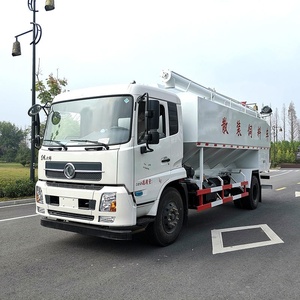 Camión de Alimentación Dongfeng de 12 Toneladas, Camión de Alimentación Autopropulsado para Granjas Avícolas - Product Image 5
