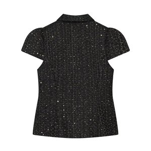 Veste Courte Décontractée <span class=keywords><strong>Femme</strong></span> Style Européen Coupe Slim Texturée Été 2026, OEM/ODM par Usine de Vêtements Chinoise - Product Image 3
