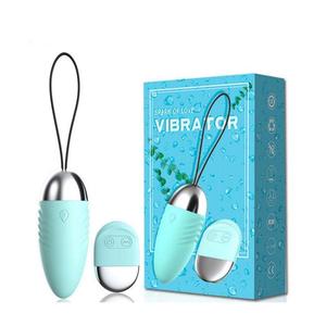 Taşınabilir uzaktan kumanda atlama yumurta g-spot vibratör kadınlar için çok frekanslı silikon vibratör seks oyuncakları - Product Image 4